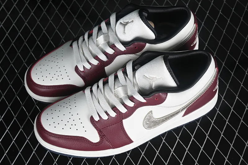 All categories Air Jordan Jordan series basketball shoes Air Jordan 1 Low G version pure original Jordan 1 Low "Year of the Dragon" AJ1 Joe 1 Year of the Dragon limited cultural and leisure sneakers FJ5735-100